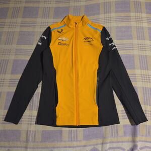 McLaren Formula 1 Team Jacket Womens 0 Orange Black Racing Castore Softshell XXS